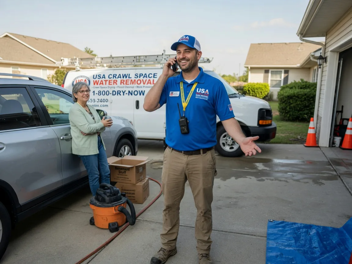 Crawl Space Water Removal Neapolis, OH FAQs